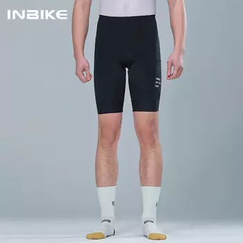 Мужские шорты INBIKE для велоспорта летние, черный