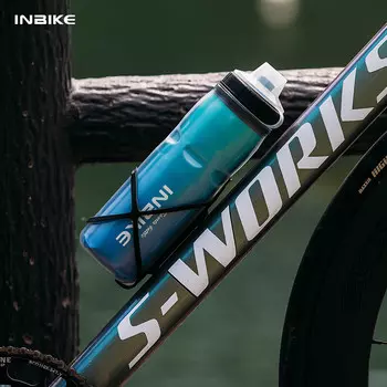 INBIKE Велосипедная бутылка для воды Велосипедная бутылка для воды Горный дорожный велосипед Спортивная чашка для воды Велосипедное оборудование Аксессуары для велоспорта