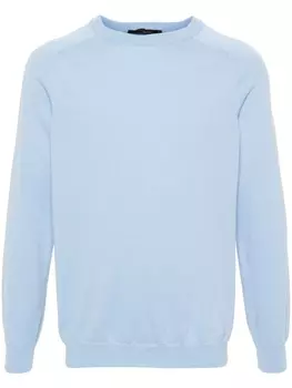 Incentive! Cashmere кашемировый джемпер тонкой вязки, синий