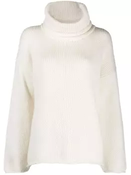 Incentive! Cashmere roll-neck cashmere jumper, белый