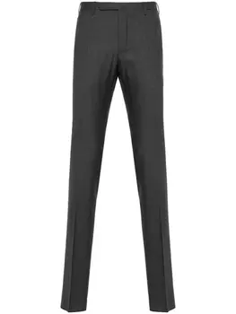 Incotex брюки кроя слим, серый