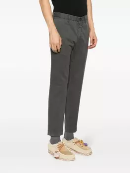 Incotex брюки прямого кроя, серый