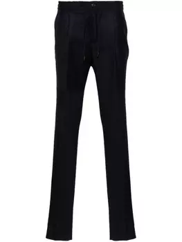 Incotex брюки с кулиской, синий