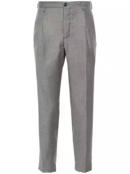 Incotex брюки со складками, серый