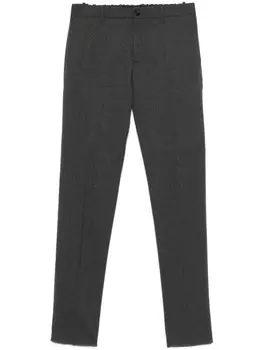 Incotex брюки строгого кроя, серый