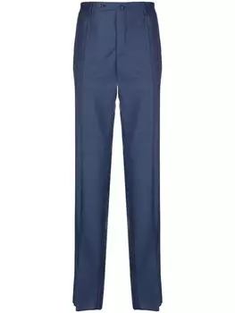 Incotex брюки строгого кроя, синий