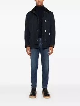 Incotex джинсы с логотипом, синий