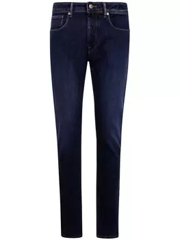 Incotex джинсы скинни, синий