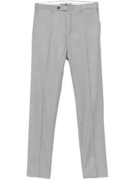 Incotex фактурные брюки, серый