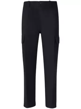 Incotex фланелевые брюки карго, синий