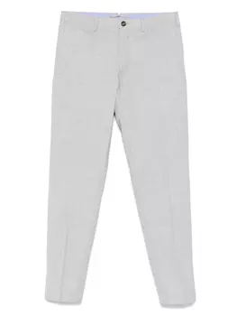 Incotex меланжевые брюки, серый