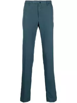 Incotex прямые брюки чинос, синий