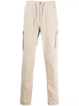 Incotex прямые брюки карго, нейтральный цвет