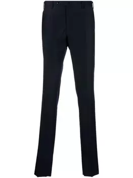 Incotex прямые брюки строгого кроя, синий