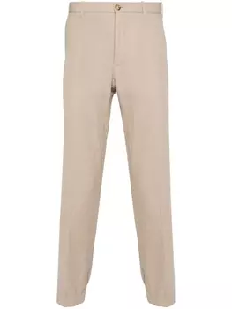 Incotex узкие брюки чинос, нейтральный цвет