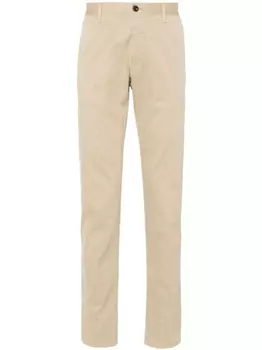 Incotex узкие брюки чинос, нейтральный цвет