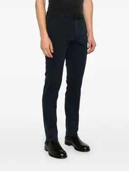 Incotex узкие брюки чинос, синий
