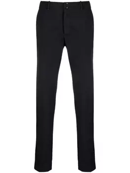 Incotex узкие брюки строгого кроя, синий