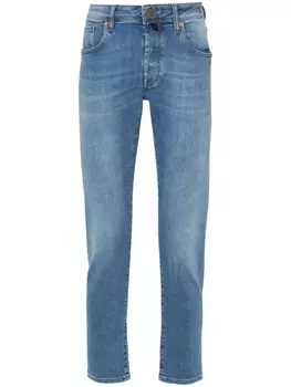 Incotex узкие джинсы, синий