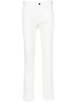 Incotex зауженные брюки, белый