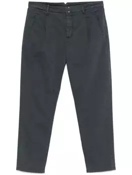 Incotex зауженные брюки чинос, синий