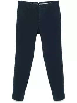 Incotex зауженные брюки, синий