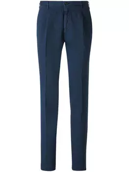 Incotex зауженные брюки, синий