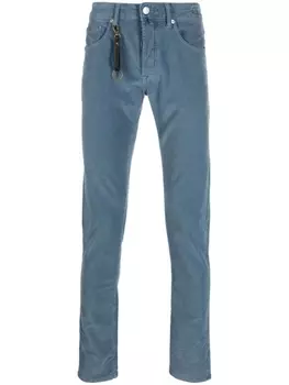 Incotex зауженные джинсы, синий