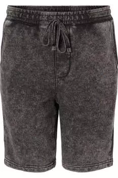 Independent Trading Co. Флисовые шорты с минеральной стиркой, черный