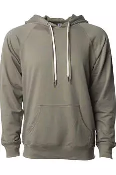 Independent Trading Co. Легкая махровая толстовка Icon с капюшоном, оливковый