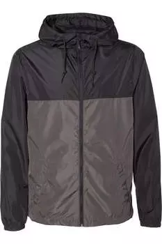 Independent Trading Co. Легкая ветровка с застежкой-молнией, черный/графитовый