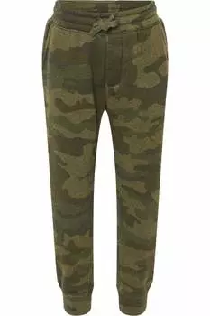 Independent Trading Co. Легкие молодежные спортивные штаны из специальной смеси, цвет forest camo heather
