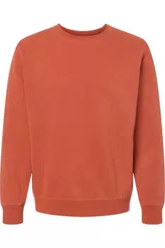 Independent Trading Co. Толстовка средней плотности с круглым вырезом, пигментированная, цвет pigment amber