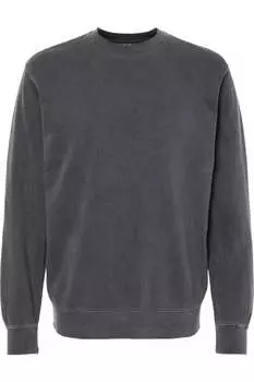 Independent Trading Co. Толстовка средней плотности с круглым вырезом, пигментированная, цвет pigment black