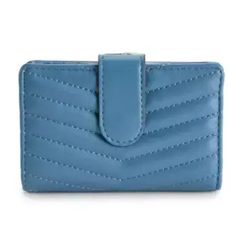 Индексатор-кошелек Abbey с блокировкой RFID Unbranded, цвет quilted french blue