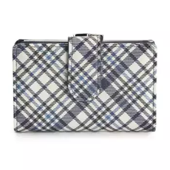 Индексатор-кошелек Abbey с блокировкой RFID Unbranded, цвет navy plaid