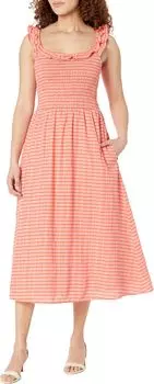 Инди Платье Carve Designs, цвет Grapefruit Harris Stripe