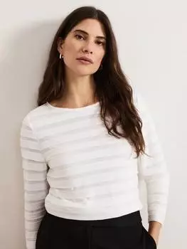 Инди - ярусный топ Phase Eight, слоновая кость