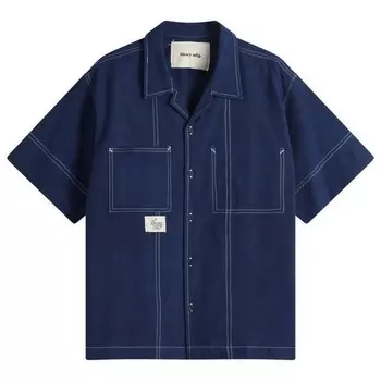 Индиго рубашка Brake Story Mfg., индиго