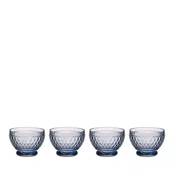 Индивидуальная чаша Villeroy & Boch Boston, набор из 4 шт, синий