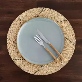 Индивидуальная подставка для столовых приборов Desert El Corte Ingls, зеленый