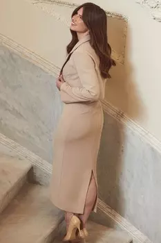 Индивидуальная юбка-карандаш Sosandar, бежевый