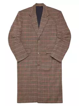 Индивидуальное вязаное пальто Balenciaga, бежевый