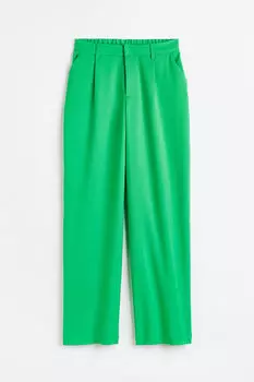 Индивидуальные брюки H&M, зеленый