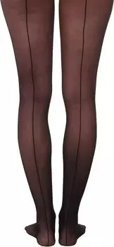 Индивидуальные колготки с 10 задними швами Wolford, черный