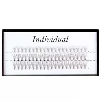 Индивидуальные, Пучки ресниц 10D 0,10 C MIX 9-11-13мм Individual