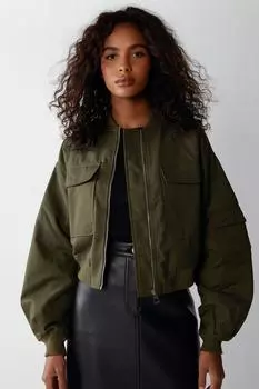 Индивидуальный бомбер Warehouse, хаки