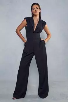 Индивидуальный комбинезон премиум-класса с корсетом на талии MISSPAP, черный