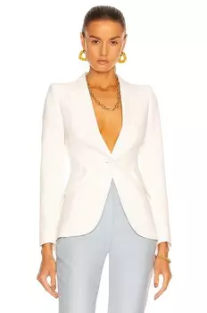 Индивидуальный пиджак Alexander Mcqueen, цвет Ivory