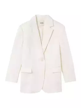 Индивидуальный пиджак Sandro, белый